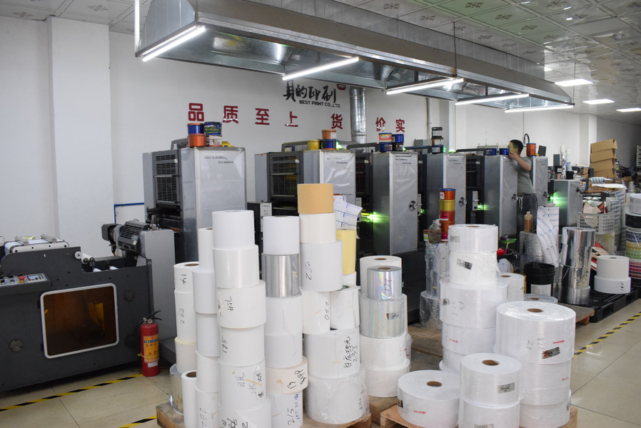 GUANGZHOU YM PACKAGE PRODUCTS CO.,LTD. γραμμή παραγωγής του κατασκευαστή