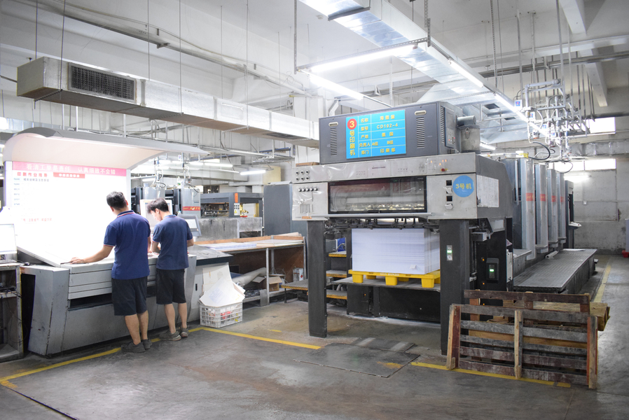 GUANGZHOU YM PACKAGE PRODUCTS CO.,LTD. γραμμή παραγωγής του κατασκευαστή