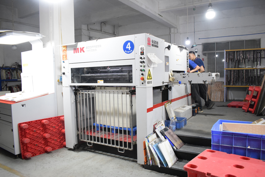 GUANGZHOU YM PACKAGE PRODUCTS CO.,LTD. γραμμή παραγωγής του κατασκευαστή