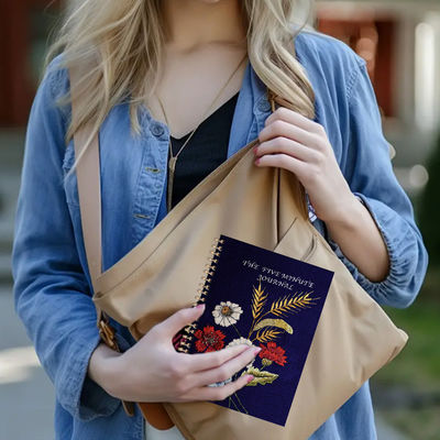 Τεχνική σχεδιασμού με ανάγλυφο Σπειροειδές σημειωματάριο σκληρής επιφάνειας για επιχειρηματικές επιδόσεις