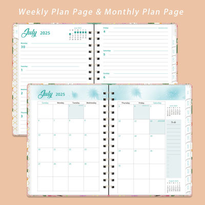 Προσαρμοσμένο σπειροειδές σκληρό τετράδιο με εκτύπωση λογότυπου μεγέθους Α5