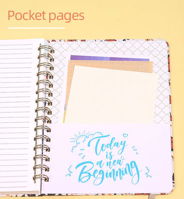 15 Σειράλ αριθμός σελίδων Συνδετικό Custom Journal Notebook για τις επιχειρηματικές ανάγκες