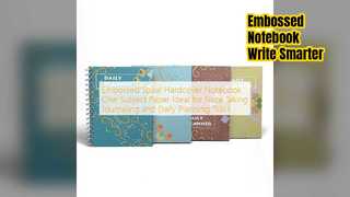 Σημειωματάριο με ανάγλυφο σπιράλ για σημειώσεις και περιοδικά