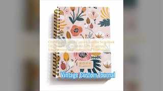 Σπειροειδές σημειωματάριο με σκληρό εξώφυλλο: Το προσαρμοσμένο περιοδικό σας